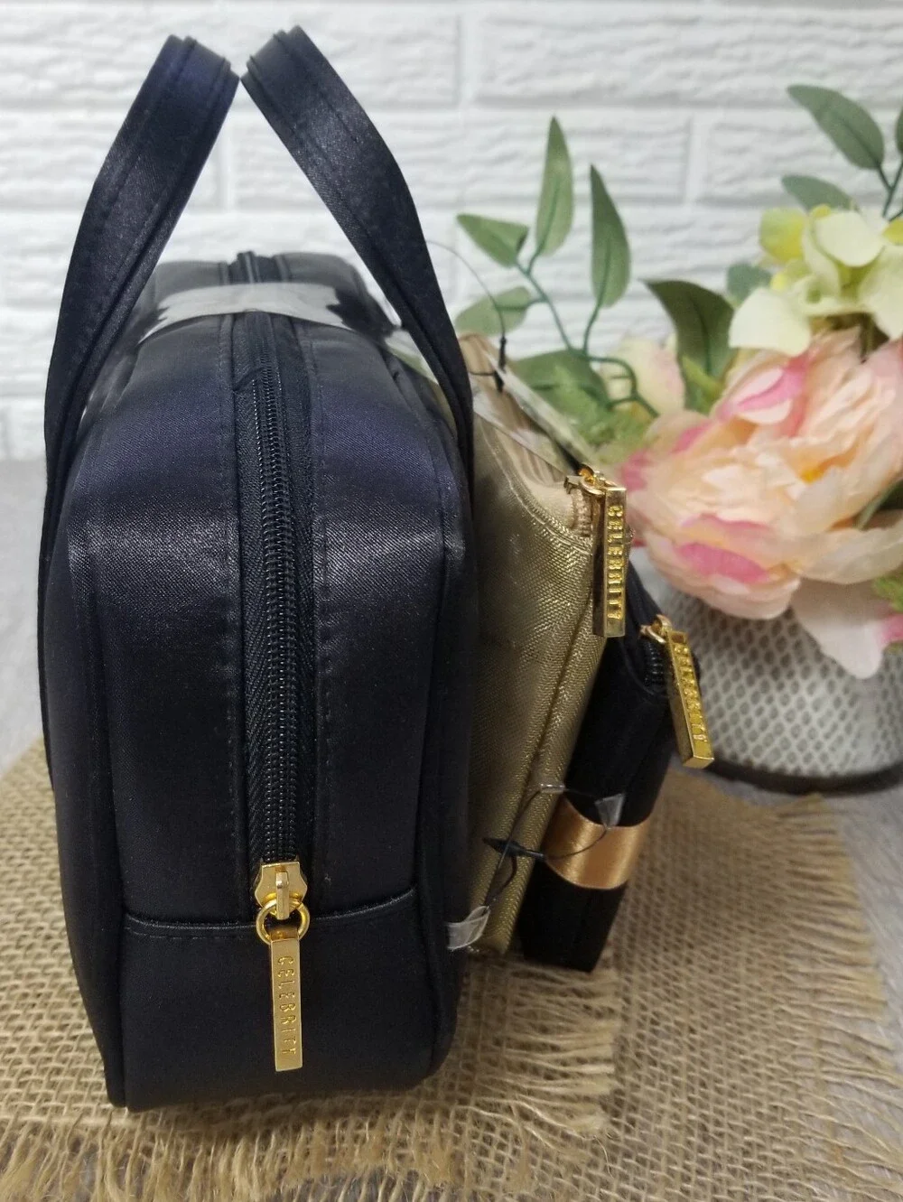 Celebrity Brand Cosmetics Bag Trio